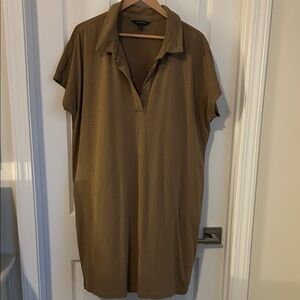 Banana Republic Brown Polo Dress